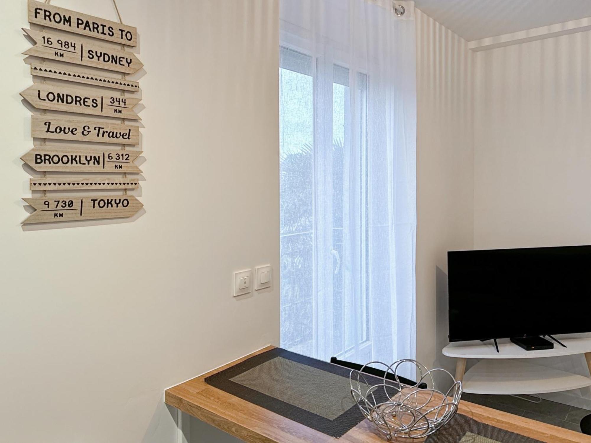 Le Cosy Lagny - Appartement Cosy Avec Balcon Vue Sur Marne Luaran gambar